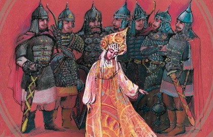 Сказка о мёртвой царевне и о семи богатырях