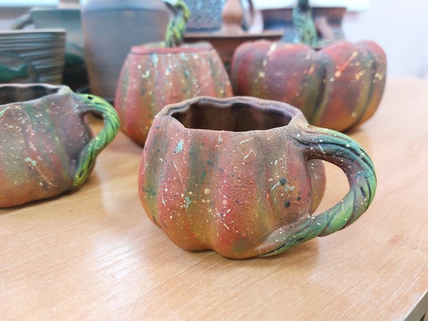 Мастер-класс по гончарному делу Кружка «Тыква»