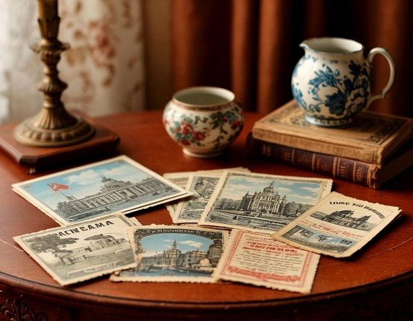 Открытие выставки открытки «Жизнь в открытках»