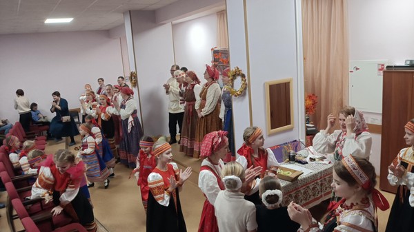 Концертно-игровая программа «Щедрый праздник – Осенины»