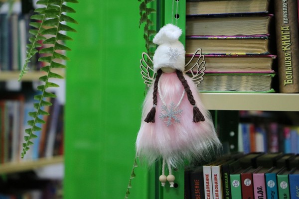 Мастер-класс «Сказочная фея. Подвеска на ёлку»