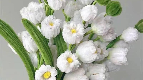 Мастер-класс «Ландыши из синельной проволоки»