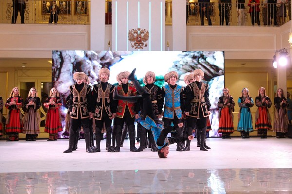 Открытый урок по национальному танцу