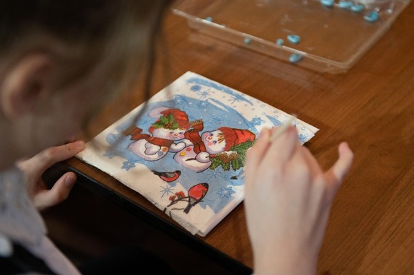 Мастер-класс «Зимняя сказка»