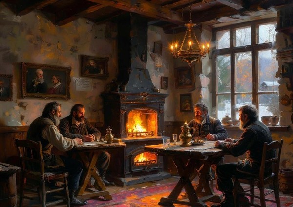 Музыкальные огни русского трактира