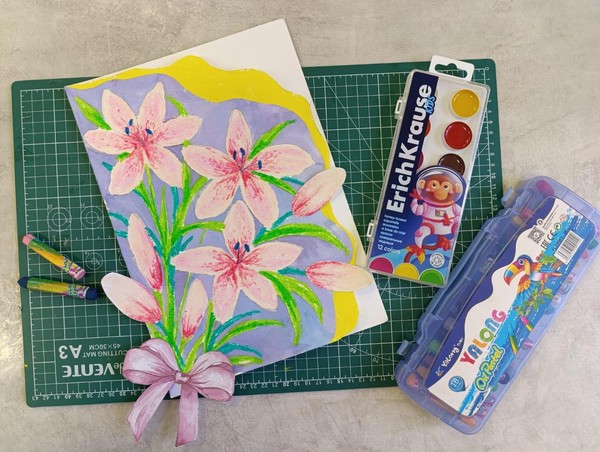 Мастер-класс «Букет для мамы»