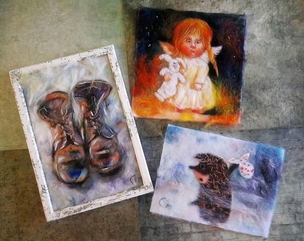 Выставка «Шерстяная акварель Светланы Мясниковой»