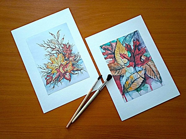 Мастер-класс «Предчувствие зимы»