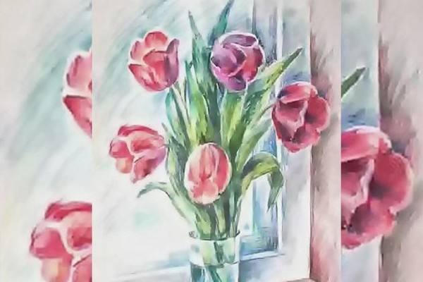 Мастер – класс по рисованию «Мама художник – я помощник»