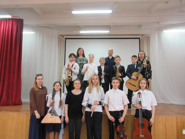 Концерт «В мире музыкальных инструментов»