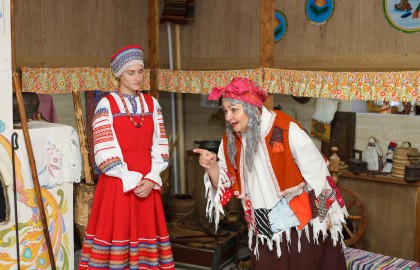 В гостях у Бабы-Яги