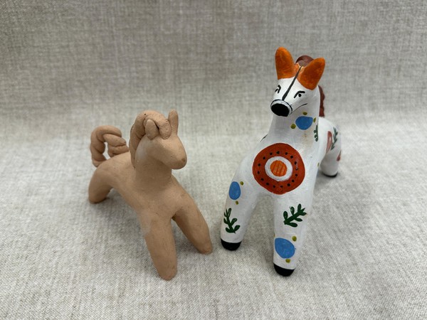 Мастер-класс «Дымковская лошадка»