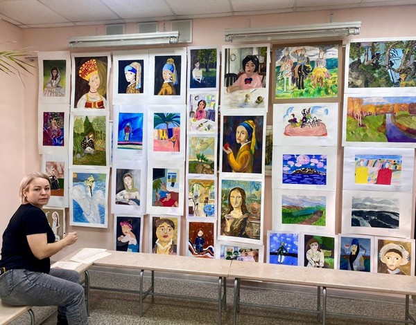 Открытие выставки «Маленькие шедевры»