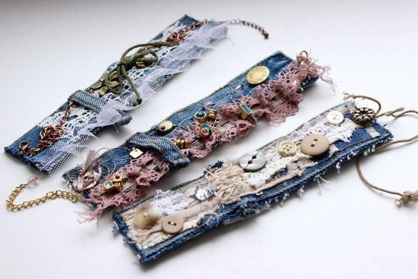 Мастер-класс «Джинсовый браслет»