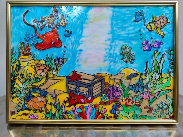 Мастер-класс «Витражная фантазия»