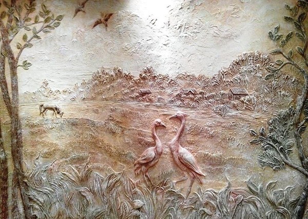 Беседа «Живопись по штукатурке»