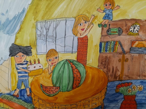 Выставка к Дню матери (школа № 23)