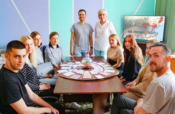 Интерактивная игра «На линии ответа»