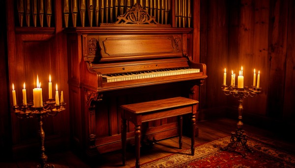 Органные путешествия в мерцании свечей. Голос Вселенной