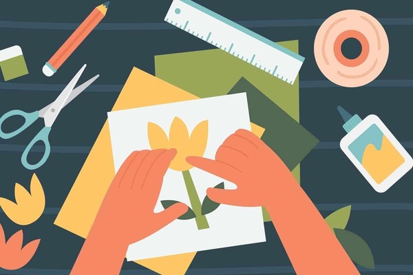 Мастер-класс по ДПИ «В цветах родного флага»