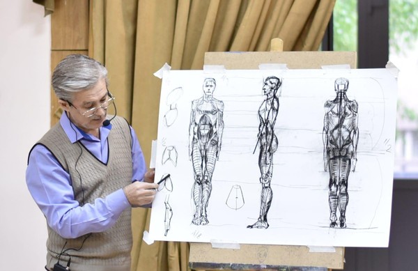 Мастер-класс «Рисунок портрета на основе пластики головы человека»