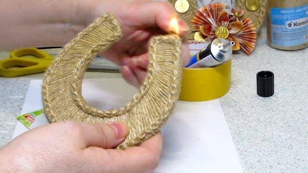 Мастер – класс по изготовлению домашнего оберега «Подкова на счастье»