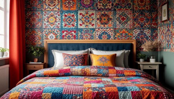 Творческая гостиная «Цветной лоскуток» Покрывало