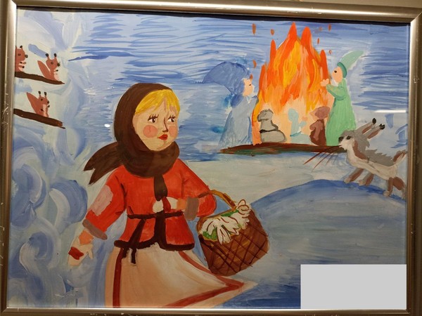 Конкурс рисунка «Заснеженные сказки»