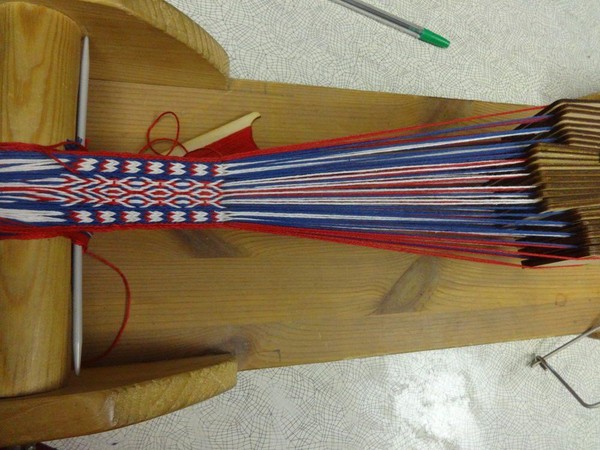 Беседа «Ткачество на дощечках»