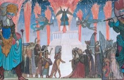 Выставка Надежды Эверлинг «На сцену»