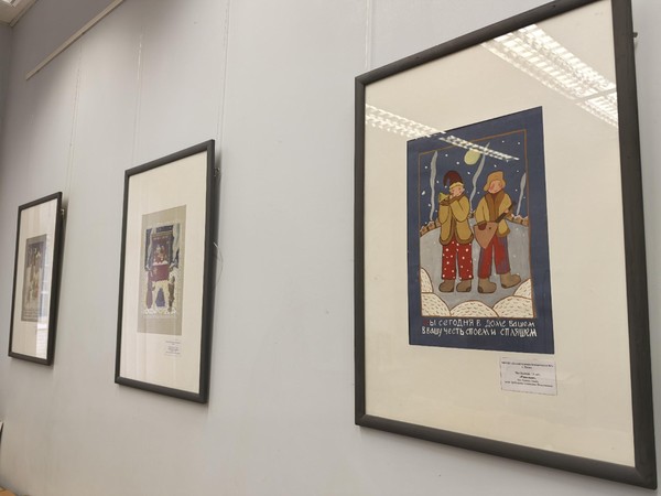 Выставка «В традициях русского лубка»