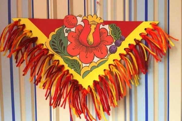 Тематическая программа с мастер – классом «Подарю платочек маме»