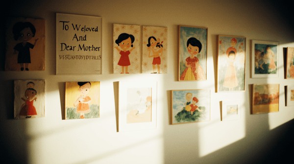 Выставка детских работ «Мамочке любимой и родной»