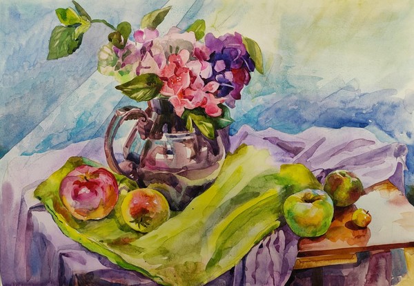 Мастер-класс «Рисунок акварельными красками»