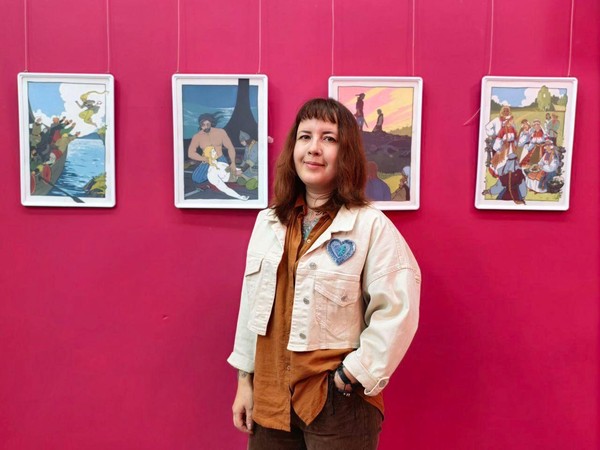 Экскурсия с художником «Валькирия: графика к роману Марии Семеновой»