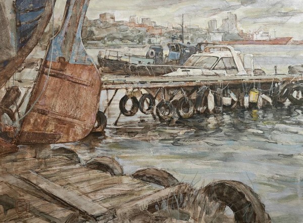 Экскурсия по выставке Игоря Борисова «Портреты, автопортреты… и не только из цикла «Новые молодые»