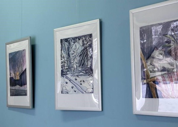 Выставка «Глазами юного художника»