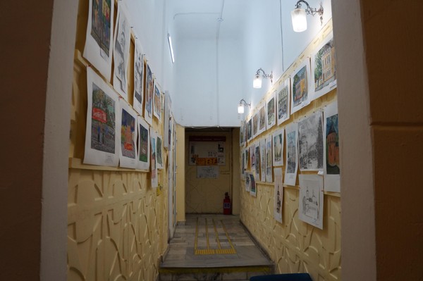 Выставка детских рисунков «Спасённая красота»