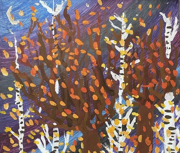 Виртуальная выставка «Листопад красок»