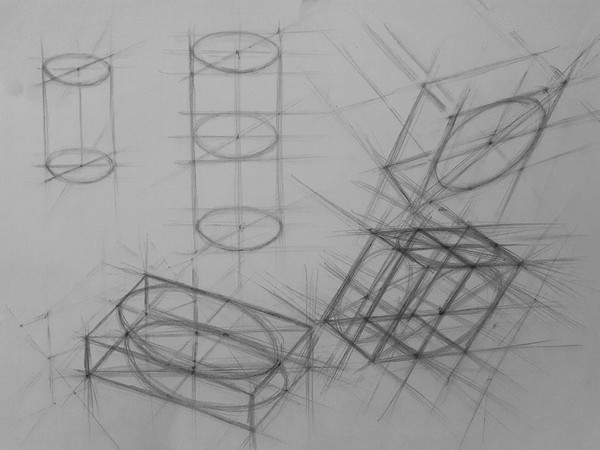 Виртуальная выставка «Рисунок. Построение геометрических тел»