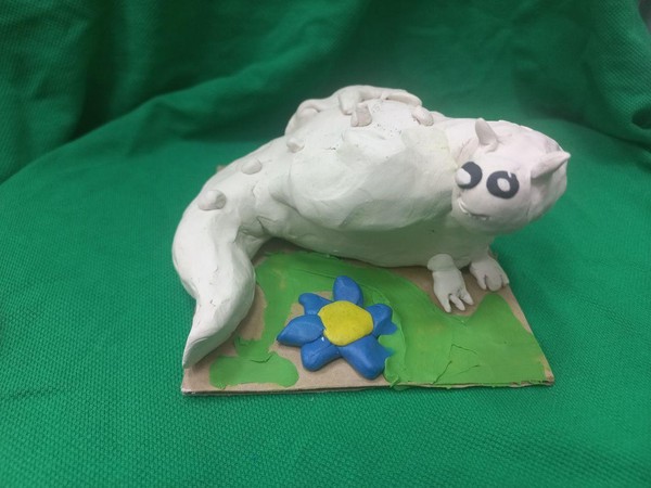 Виртуальная выставка «Лепка дракона»