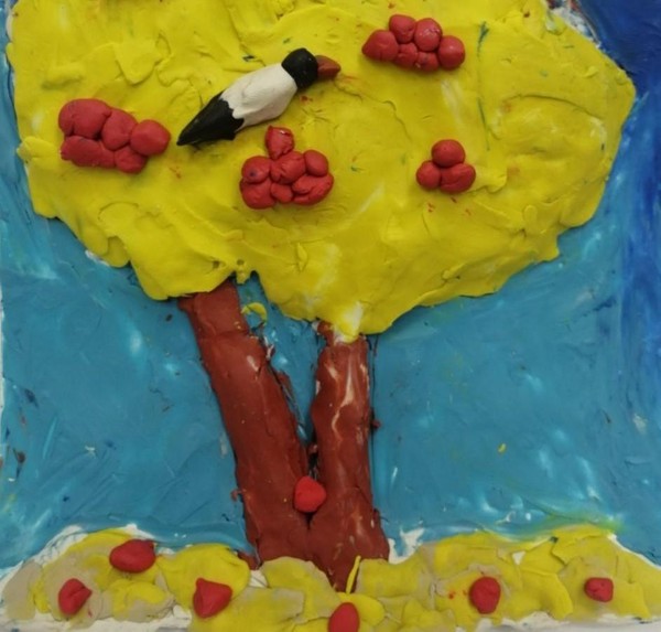 Виртуальная выставка «Рельеф «Осень пришла»