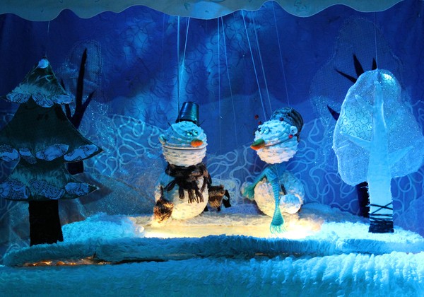 Солнышко и Снежные человечки