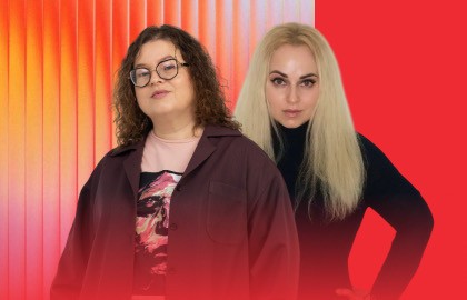 Ольга Егорчева и Вероника Датини