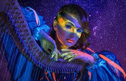 Арфа в темноте