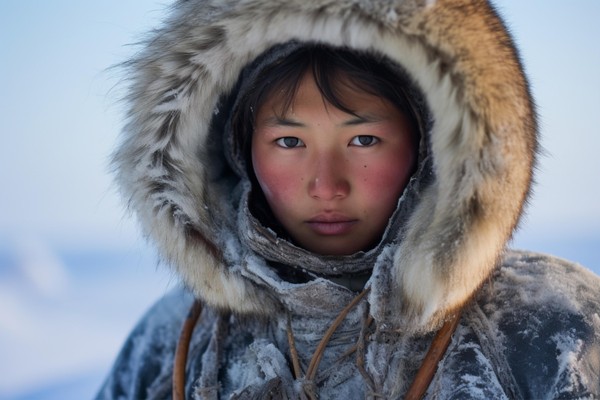 Выставка рисунков «Эвенкийские сказки»