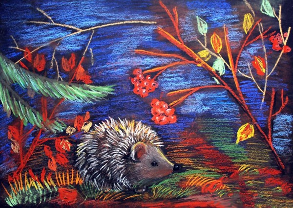 Мастер-класс «Осенний пейзаж. Пастель»