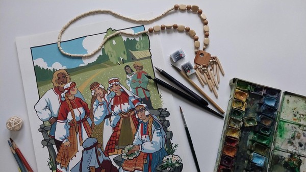 Мастер-класс «Книжная иллюстрация как диалог с текстом: от образа к листу»