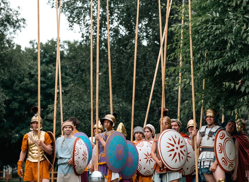 Македонская фаланга – опыт изучения и реконструкции