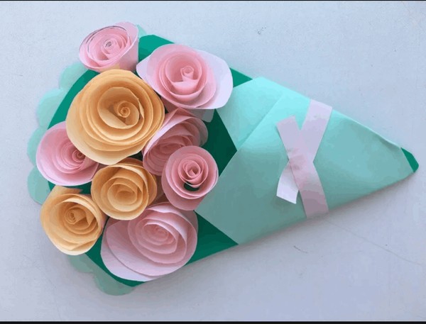 Мастер-класс «Букет для мамы»